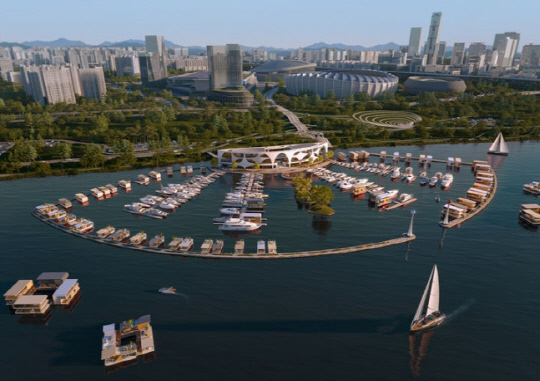 '잠실마리나' 조감도. <서울시 제공>